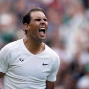Rafael Nadal was due to play in the Wimbledon semi-finals