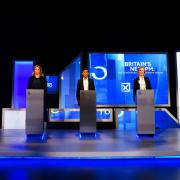 The Tory candidates lined up before their debate on Channel 4 on Friday