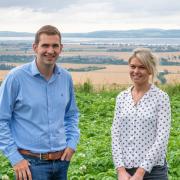 Family affair: Managing director James Taylor and sales administrator Sally Taylor, whose family now has full ownership of Mackie's at Taypack.