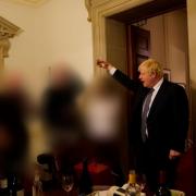 The November 2020 leaving do for an official in Number 10 where Johnson was photographed lifting a drink in celebration - was not an event the Met police sent him a questionnaire for