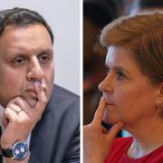 Anas Sarwar, left, says Nicola Sturgeon's government surpasses New Labour for spin, secrecy and sleaze