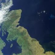 The images come as a wildfire warning has been issued for parts of Scotland