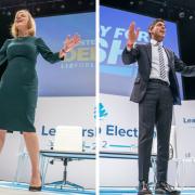 Liz Truss and Rishi Sunak attended a hustings at Perth Concert Hall