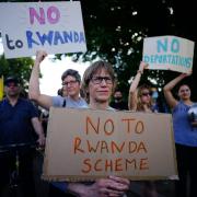Oppnents have labelled the Rwanda policy 'abhorrent'