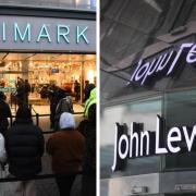 John Lewis and Primark are closing their stores on Monday, September 19