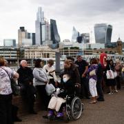 291 people along the route of the queue and nearby in London were given medical assistance on Wednesday