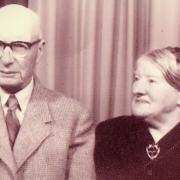 Reader Alasdair Forbes's grandmother Catherine MacLennan (1880-1976) with her husband Farquhar