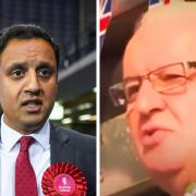 Anas Sarwar, left, has been said to have 'acknowledged mistakes were made' during a conversation about standing an Orangeman in the council elections