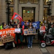 Campaigners are calling for fair bus fares in Glasgow and the surrounding areas