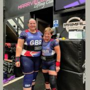 Jo Parkin (left) and Val Dourley (right) are heading to the World Masters Powerlifting Championships