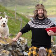 Coinneach MacLeod, The Hebridean Baker, has become a TikTok star through his baking videos, often featurng his dog Seoras