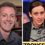 Mhairi Black (right) described research by David Walsh (left) as having ‘laid bare’ the human cost of the Tories’ austerity agenda