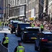 Police made arrests during the Queen's funeral proceedings in Edinburgh