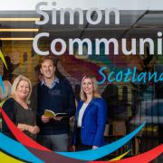 From left: Simon Community Scotland chief executive Lorraine McGrath, SASC chief executive and co-founder Benjamin Rick, and Scottish National Investment Bank investment director Susan Campbell