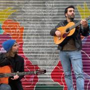 The Edinburgh-based duo, Whisky Por Favor and, singer Arkazub, have recorded a song that combines lyrics in Basque and Doric Scots.