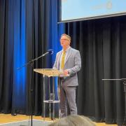 Darren McGarvey spoke about his own experience of poverty and addiction during his BBC Reith Lecture speech on freedom from want