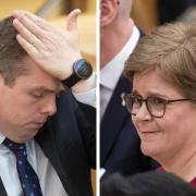 Douglas Ross and Nicola Sturgeon traded barbs over shipbuilding during FMQs