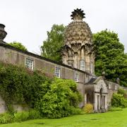 The Pineapple House in Dunmore Park. Scotland. About 2005.