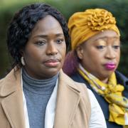 Sister of Sheku Bayoh Kadi Johnson (left) will appear at the public inquiry into the death of her brother