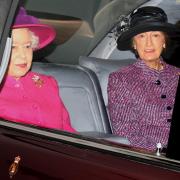 Lady Susan Hussey (right) resigned from the royal household over the row
