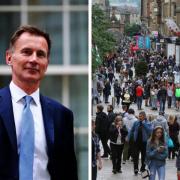 Jeremy Hunt said that there is a 'tough road' ahead for people