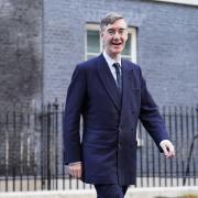 Business, Energy and Industrial Strategy Secretary Jacob Rees-Mogg leaves Downing Street, London, after the final Cabinet meeting with Liz Truss as Prime Minister before she formally resigns. Picture date: Tuesday October 25, 2022..