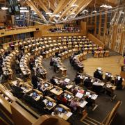 Handout photo issued by Scottish Parliament of a general view of the parliament during the time tabling debate for the Stage 3 Proceedings of the Gender Recognition Reform (Scotland) Bill. Picture date: Tuesday December 20, 2022. PA Photo. The Bill is