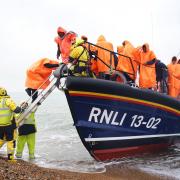 The last crossings of the year took place on Christmas Day, when 90 people made the journey from France