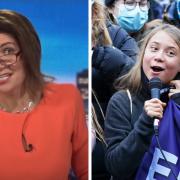 Julia Hartley-Brewer hasn't been rattled at all after getting embroiled in a Twitter spat with Greta Thunberg ... honest