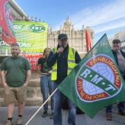 Rail workers are taking a second day of strike action as many Scots return to work