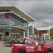 SIGHTED: Reports claimed a man was seen carrying a gun near Dobbie's Garden Centre in Stirling