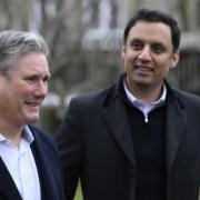 Keir Starmer, left, and Anas Sarwar have clashed on Scotland's gender reforms bill