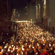 The fully stewarded torch-lit procession will assemble at Pollock Halls of Residence from 5pm