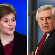 Nicola Sturgeon took a swipe at Gordon Brown over his claims during the 2014 independence referendum