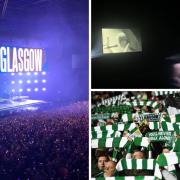 Six Celtic players were in the audience on Tuesday night