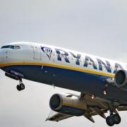 A Ryanair plane travelling from Edinburgh to Spain had to divert