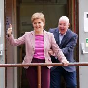 Nicola Sturgeon and her husband Peter Murrell have been named on a list of political power couples in the UK