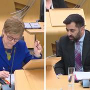 A Tory MSP has claimed Nicola Sturgeon clicked her fingers at Humza Yousaf to silence him - accusing her of 'sassy diva' behaviour