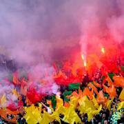 Issues with flares at football matches are 'escalating', according to one MSP