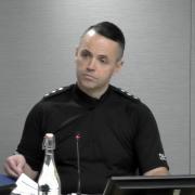 Chief Inspector Colin Robson, who was the detective inspector acting as the senior investigating officer on the day Sheku Bayoh died, speaking at the inquiry