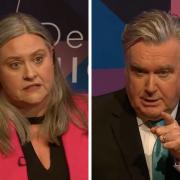 SNP MP John Nicolson clashed with Tory MSP Roz McCall over an independent Scotland's return to the EU