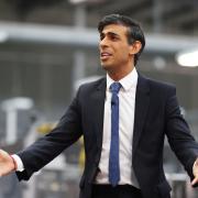 Prime Minister Rishi Sunak holds a Q&A session with local business leaders during a visit to Coca-Cola HBC in Lisburn, Co Antrim in Northern Ireland. Mr Sunak is visiting Northern Ireland to sell the Windsor Framework deal secured with the European
