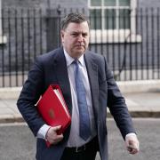 Works and Pensions Secretary Mel Stride leaving 10 Downing Street