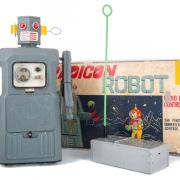 The Radicon robot toy could fetch up to £10,000 at auction