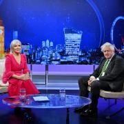 Former culture secretary Nadine Dorries interviewed Boris Johnson, to whom she is fiercely loyal, on Talk TV