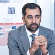 Humza Yousaf was visiting the Port of Aberdeen when he was asked about Sean Hogg's sentencing