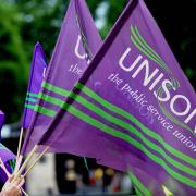 Unison was the only major union not to suspend three days of action