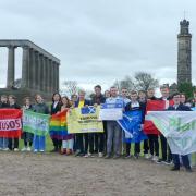 Delegates visiting Edinburgh for the Young Scots for Independence international conference say Cleverly’s move is 'undemocratic'