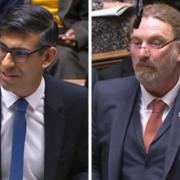 Prime Minister Rishi Sunak dodged the question from SNP MP Chris Law at PMQs