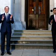 Rishi Sunak, right, has accepted Dominic Raab’s, left, resignation claiming that there were 'shortcomings' in the probe into bullying allegations made against the former deputy PM.